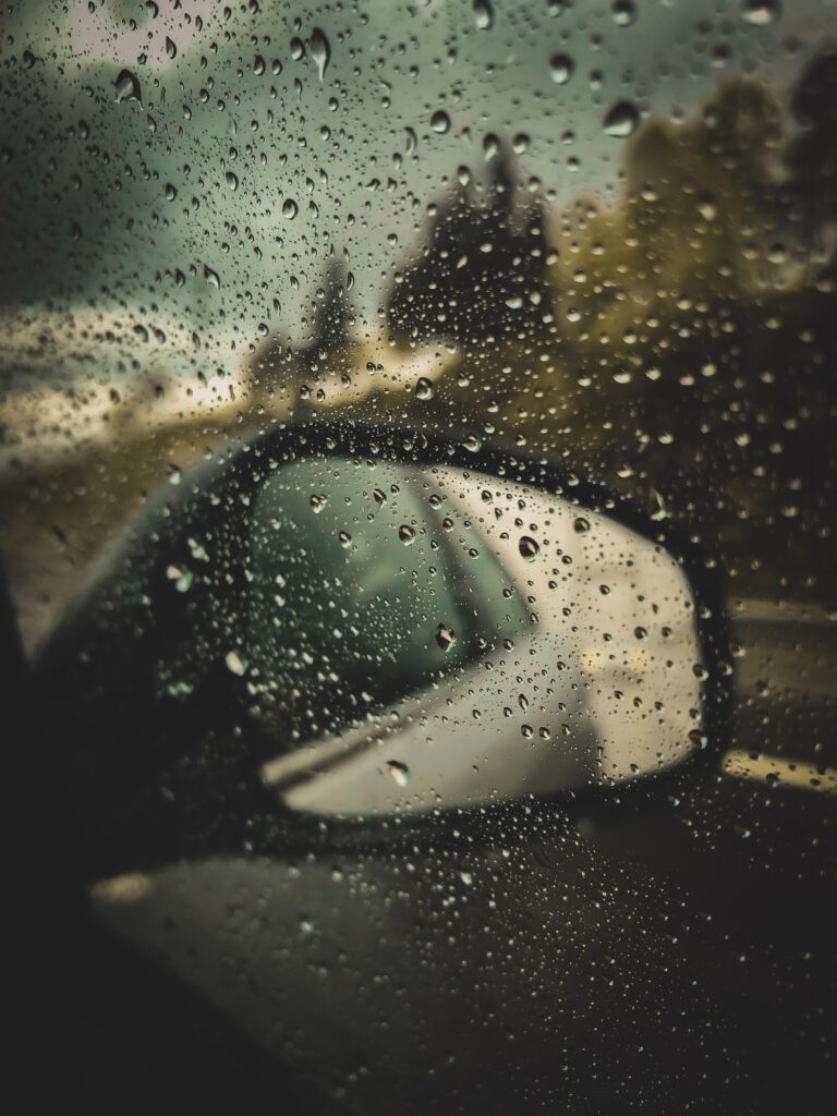 Rijden in de regen